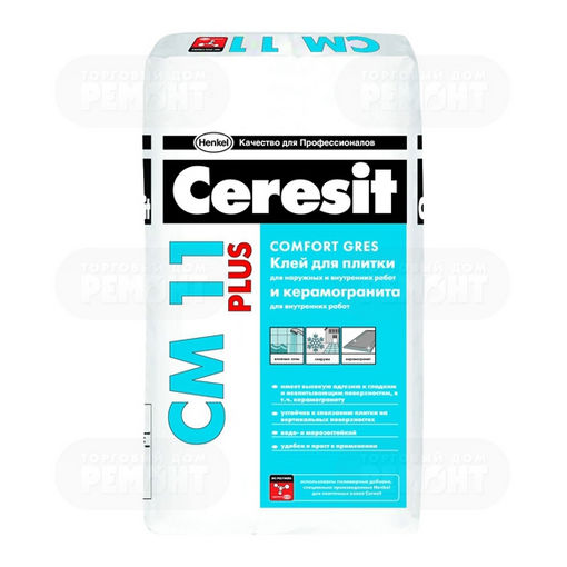 Клей плиточный для внутренних и наружных работ, Церезит СМ 11, Ceresit CM 11