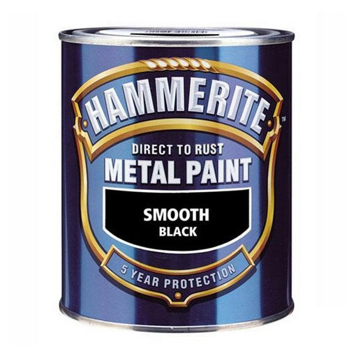 Краска для металла гладкая Hammerite