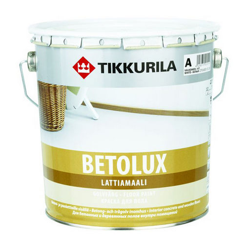 Краска для пола уретано-алкидная Тиккурила Бетолюкс база С, Tikkurila Betolux C