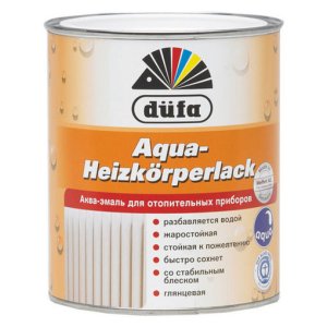 Эмаль для радиаторов Dufa Aqua-Heizkorperlack
