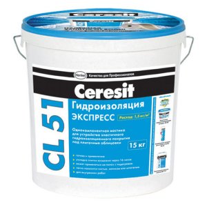 Мастика гидроизоляционная Ceresit CL 51