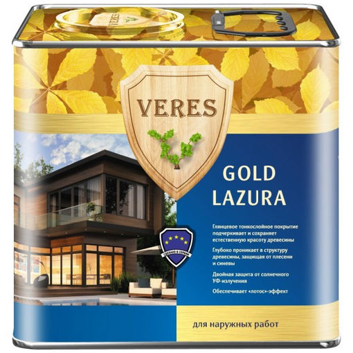 Антисептик Veres Gold Lazura, Верес Голд лазурь