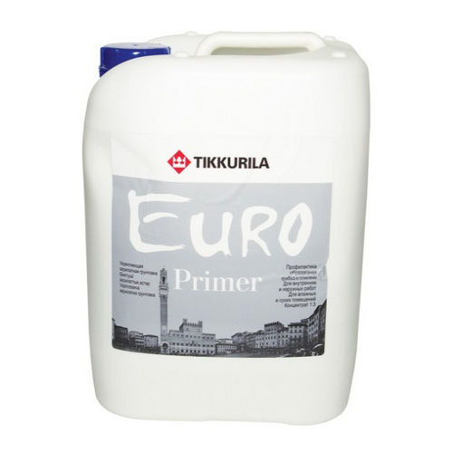 Грунтовка акриловая укрепляющая, Тиккурила Евро Праймер, Tikkurila Euro Primer